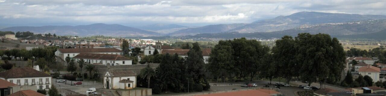 The small town of Chaves, in Portugal