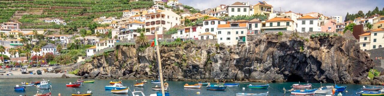 The island of Madeira, in Portugal