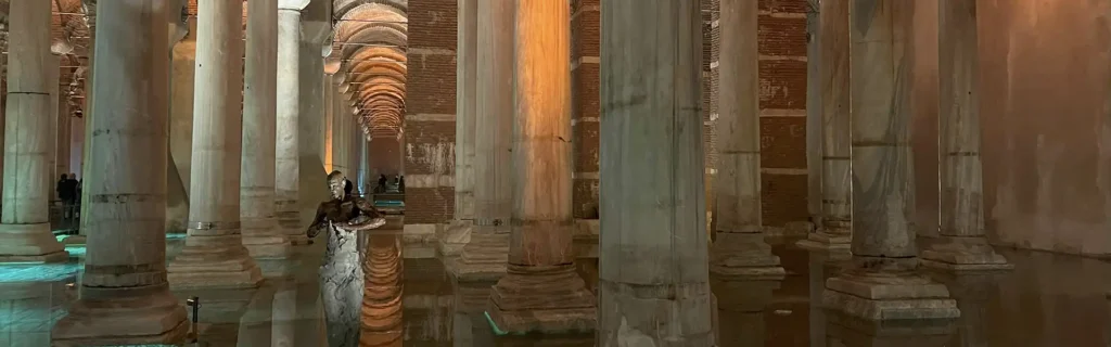 Basilica Cistern in Istanbul, Turkey