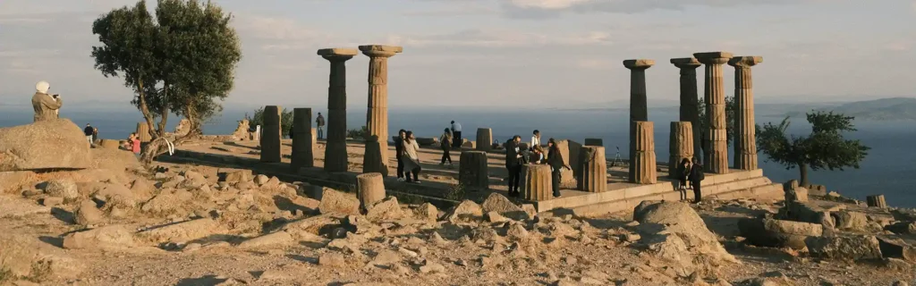 Troy ruins in Turkey