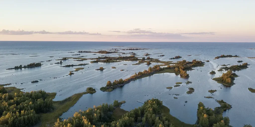 Kvarken Archipelago in Finland