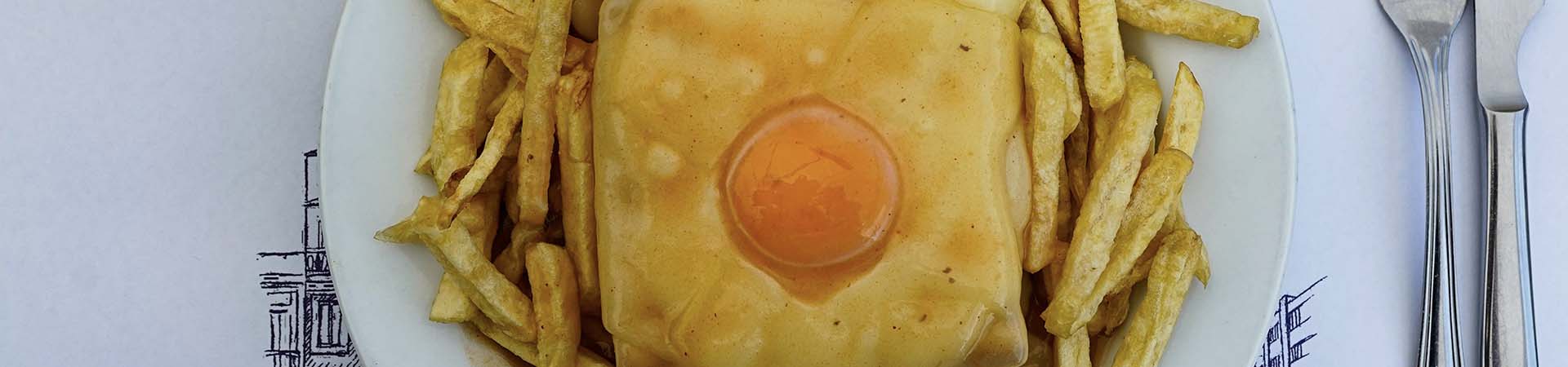 francesinha dish porto portugal