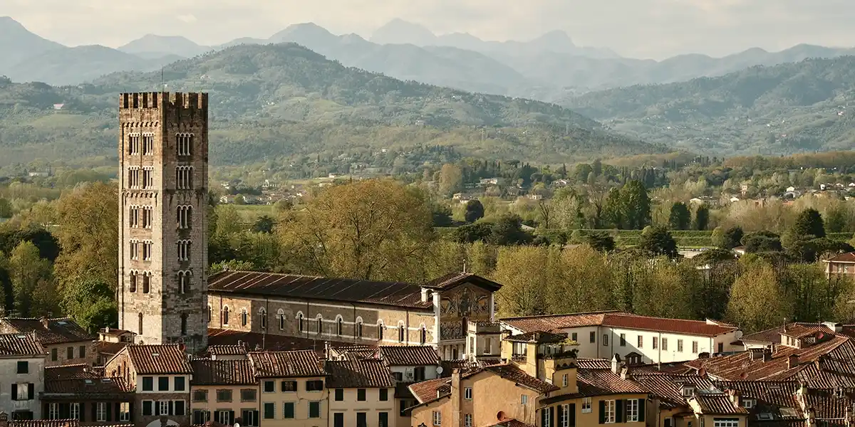 Lucca, na Itália