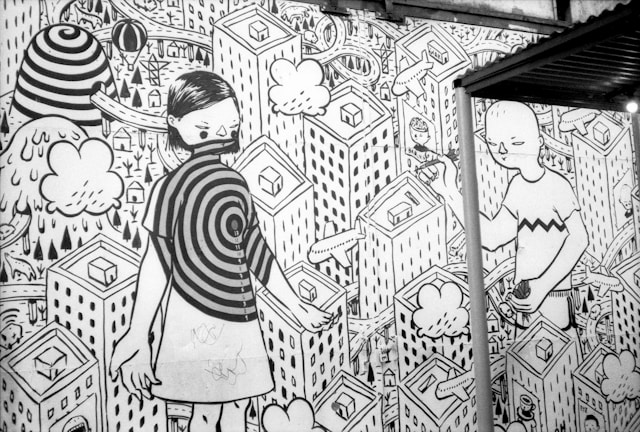 LX Factory Lisbon street mural