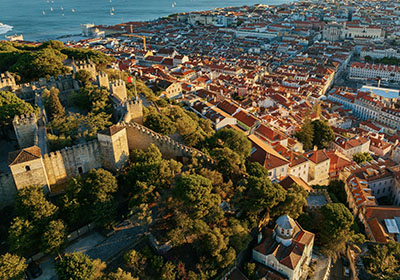 sao jorge castle lisbon portugal