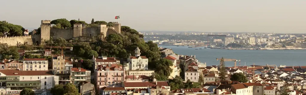 São Jorge castle in Lisbon 