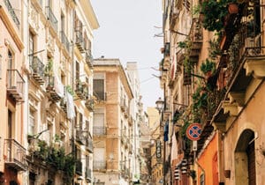 Street in Cagliari, Italy - best residency by investment programs
