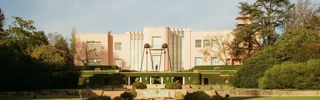 Serralves Foudation House and gardens in Porto