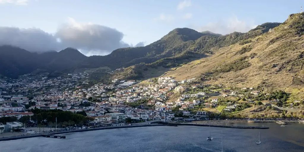 View of Machico in Madeira Island