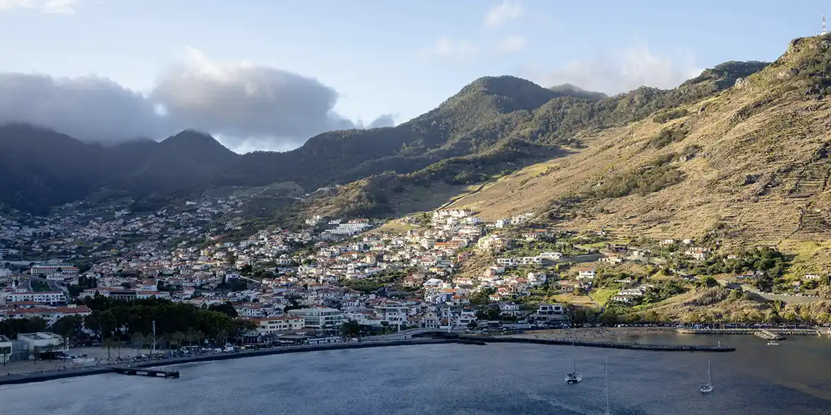 View of Machico in Madeira Island
