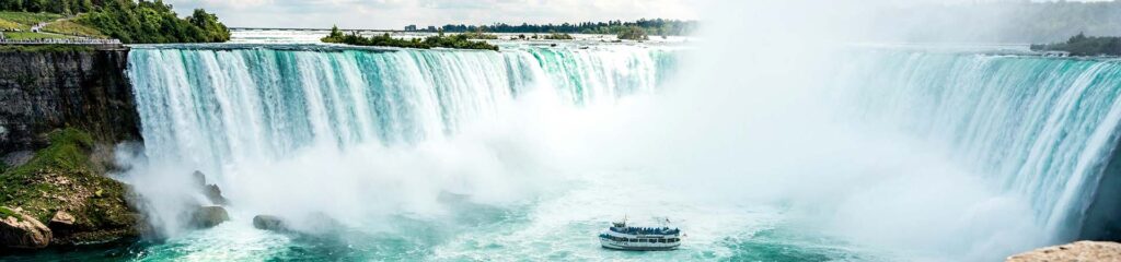 Niagara Falls in Canada - best digital nomad countries