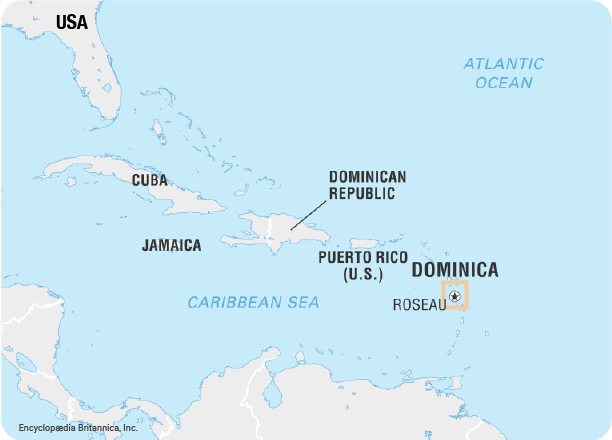 Dominica-map