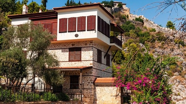 large hillside villa in bodrum, turkey