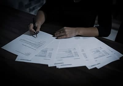 woman-documents