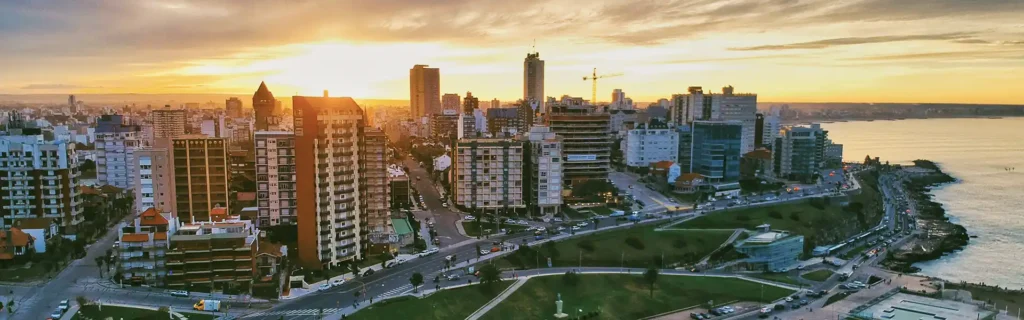 sunset buenos aires in argentina