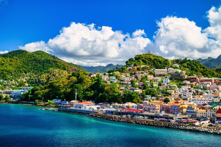 scene view of dominica