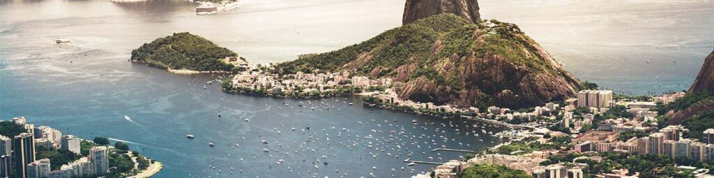 Sugar loaf mountain in Brazil - easiest countries to get citizenship