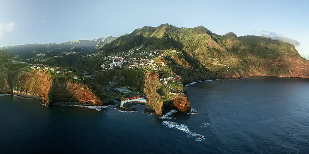 view of madeira island
