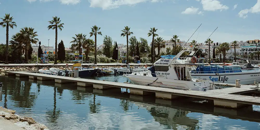 marina bay of Lagos Algarve