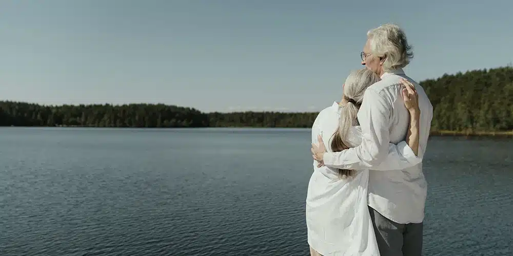 retired couple