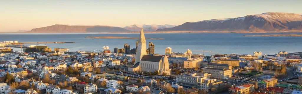Reykyavic in Iceland - happiest countries in the world