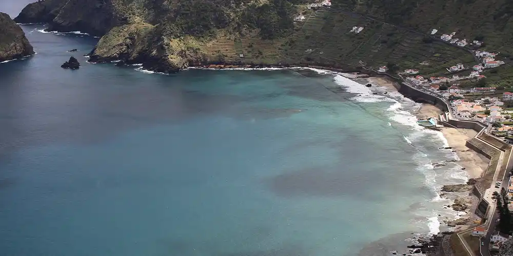 santa maria island in Azores
