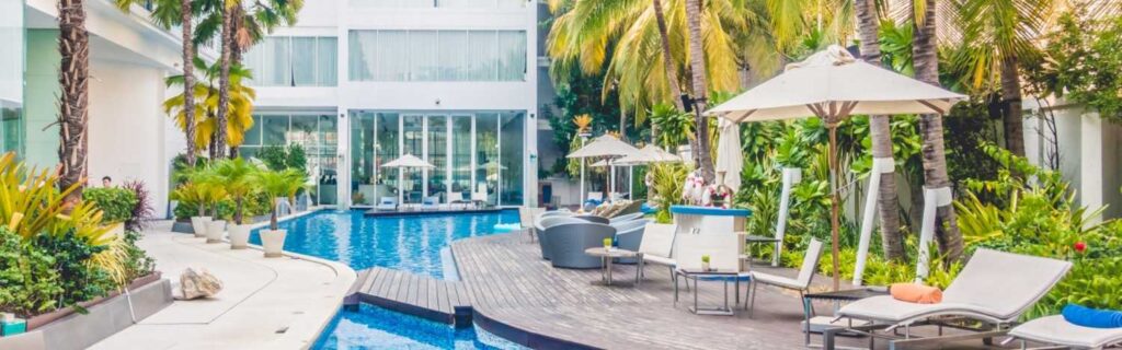 st kitts resort sanctuary with a private pool