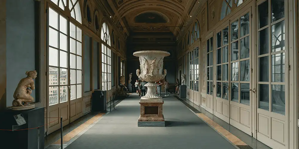 Uffizi Gallery in Florence Italy