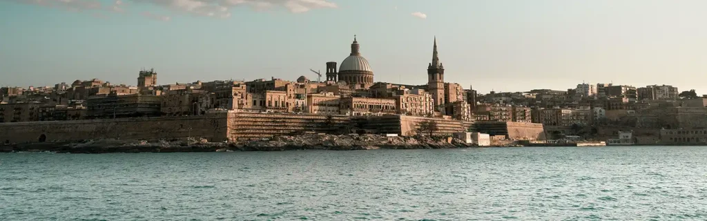 View of La Valletta, capital of Malta