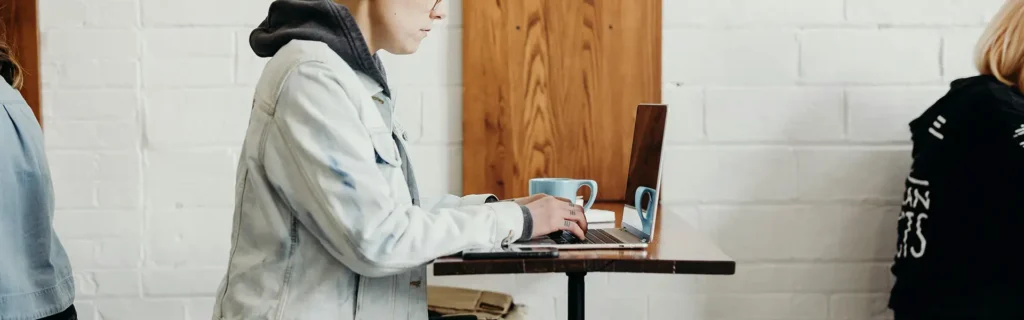 digital nomad looking at their taxes