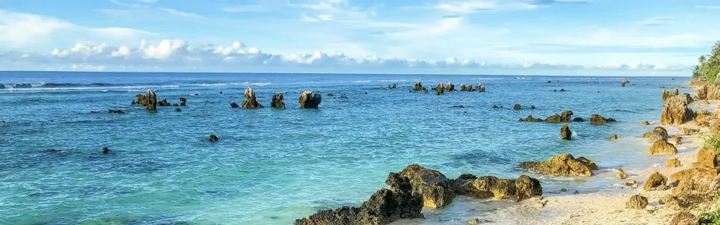 Ocean view in Nauru