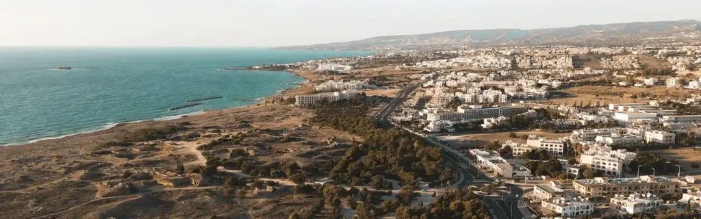 View of Paphos in Cyprus