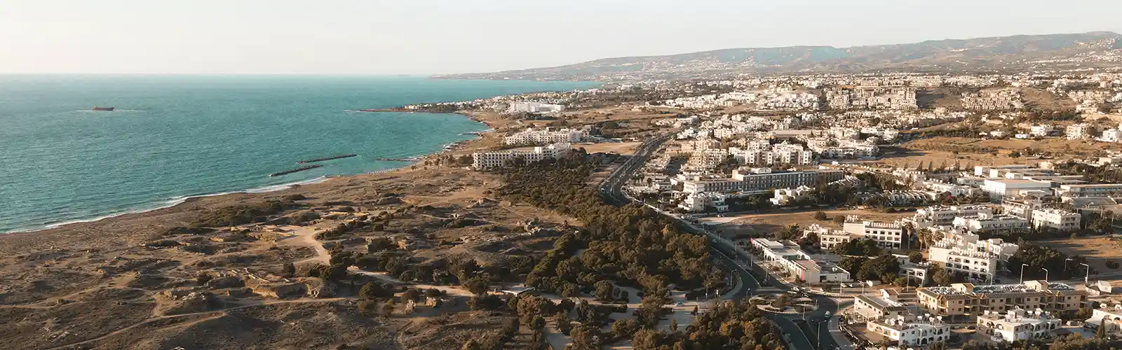 View of Paphos in Cyprus