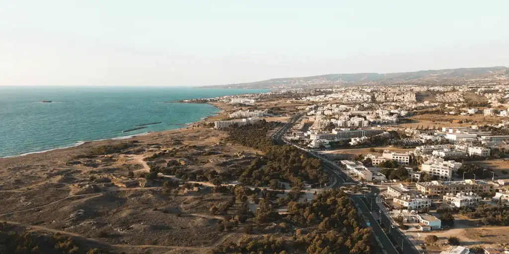 View of Paphos in Cyprus
