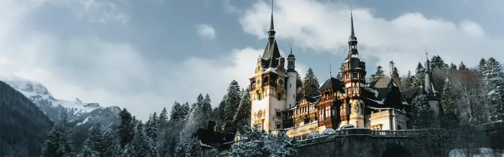 Castle in Sinaia, Romania