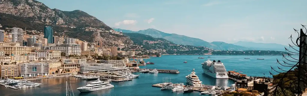 A view of Monaco bay