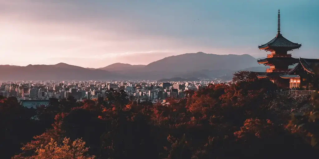 Kyoto in Japan